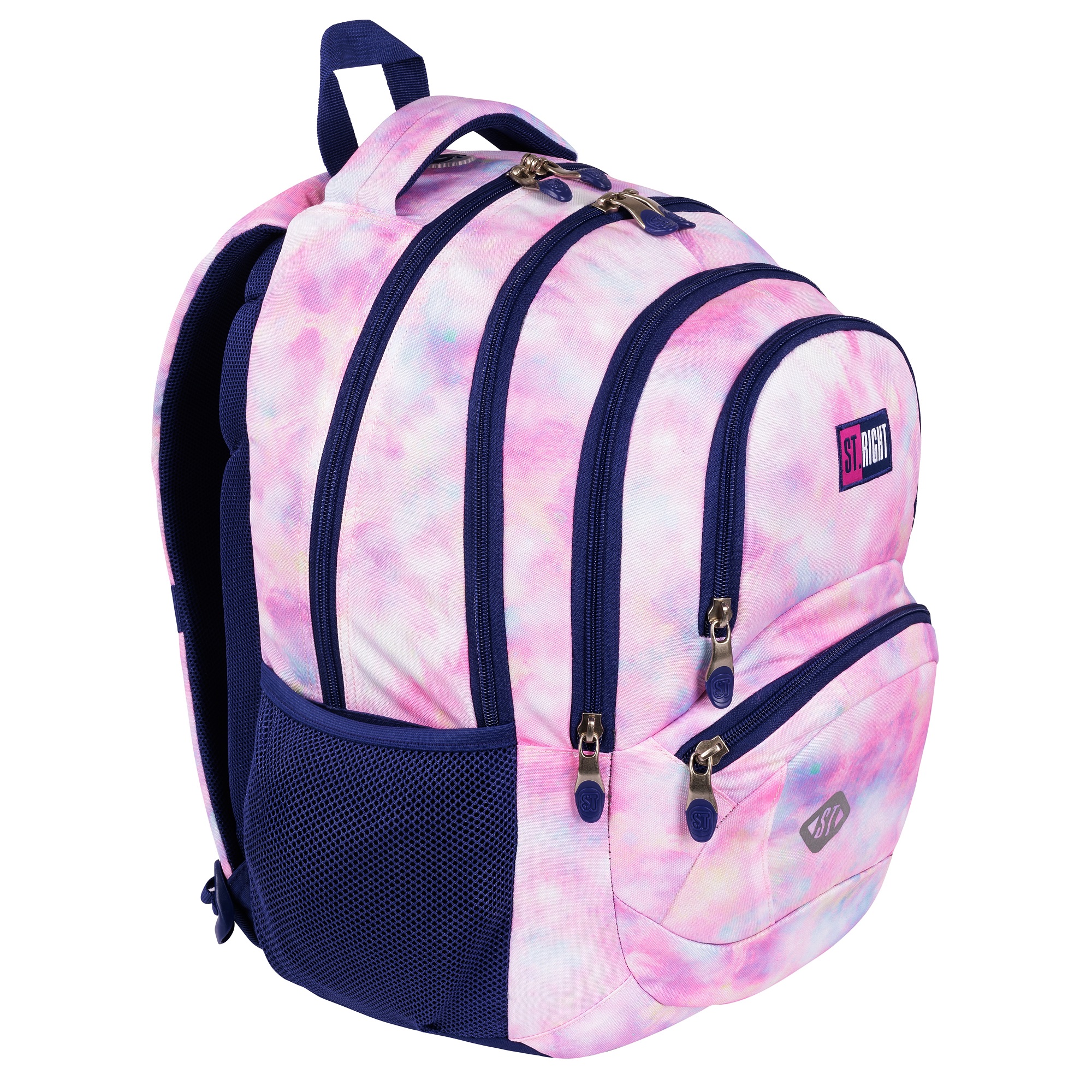 BACKPACK ST 17IN TIE DYE PINK (BP-05)